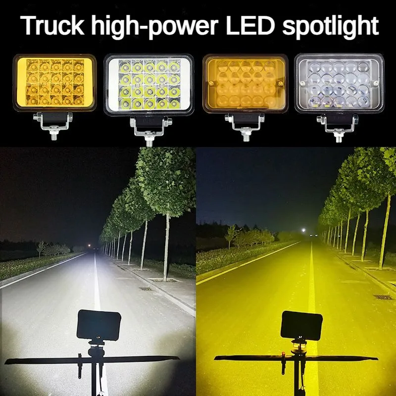 2 шт. инженерные светодиодные передние фары 12 В 24