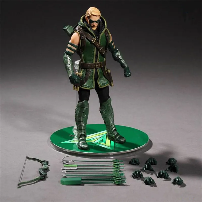 Mezco 6-дюймовый супергерои зеленая стрела Оливер Королева шарнир подвижная аниме