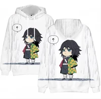 popular demon slayer kimetsu no yaiba menwomen hoodies anime unisex harajuku aesthetic white sweatshirt ulzzang graphic hoodie