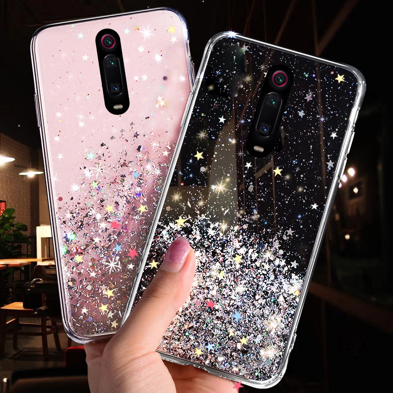 

Glitter Star Soft Cover For Huawei Honor 20 Pro 20i 10i 10 8A 8S 8C 8X 7C 7A Pro V20 V30 Y7 Y5 Y6 2019 P20 P30 Lite JAT-L29 Case
