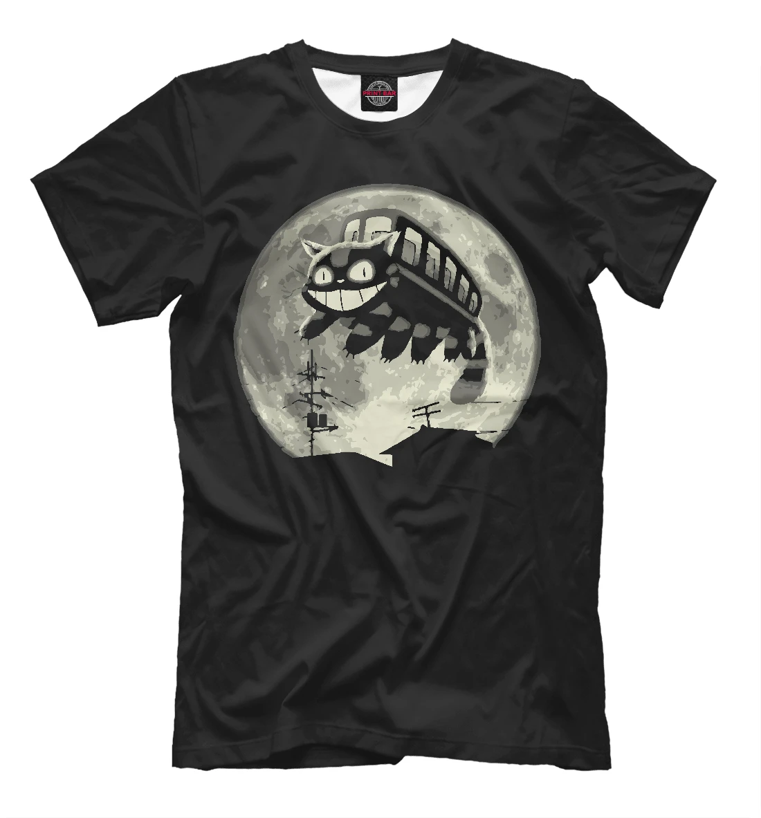 Футболка Котобус Хаяо Миядзаки