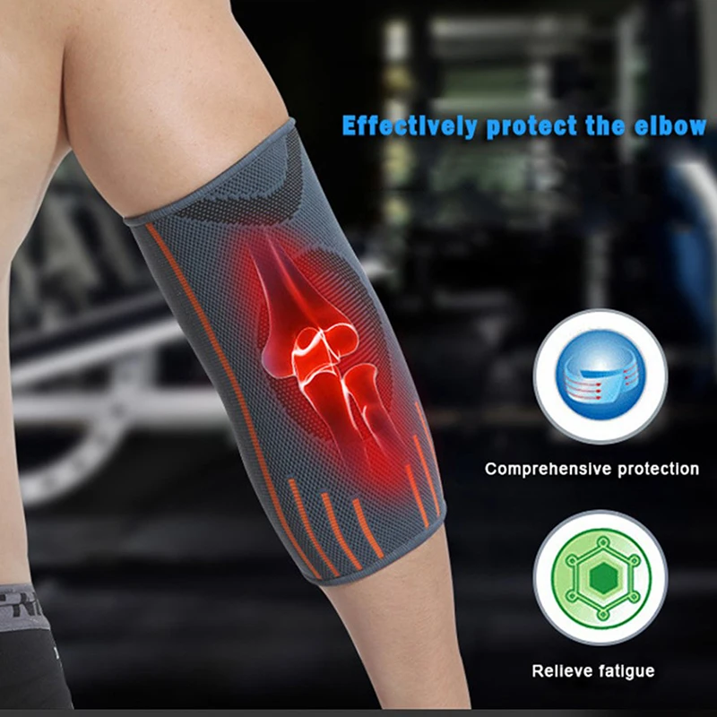 

Elbow Brace Compression Support Sleeve for Tendonitis Tennis Elbow Treatment Arthritis Workouts Weightlifting Reduce Elbow Pain