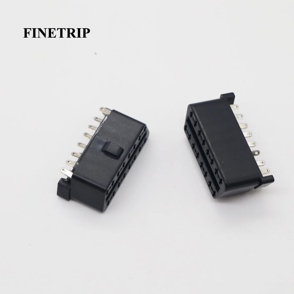 J1962F OBDII OBD-ii OBD 2 OBD2 16-контактный гнездовой разъем Универсальный Автомобильный