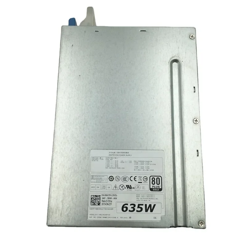 D635EF-00 для серверного блока питания Dell Precision T5600 T3600 635 Вт NVC7F 0NVC7F