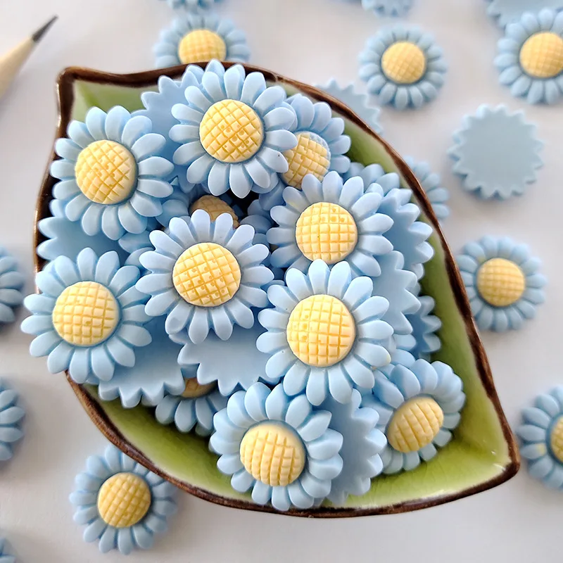 

10pcs Size22mm Cute Pattern DIY Crafts Scrapbook DIY For Home Decor Natural Resin Ornaments Accessories Embellishment