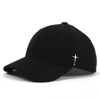 Black Baseball Cap Solid Color Golf cap