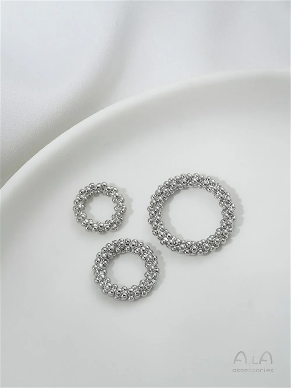 Кольцо из настоящего золота 14 карат с медным покрытием вогнутое выпуклое