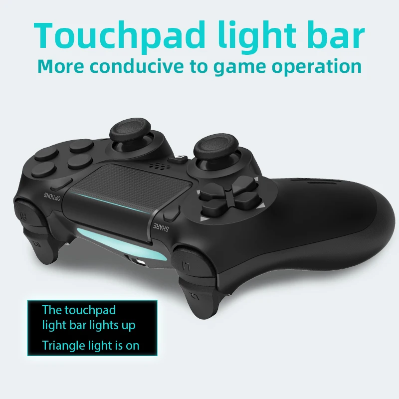 Беспроводной контроллер DATA FROG для PlayStation 4 геймпад с вибрационным динамиком и