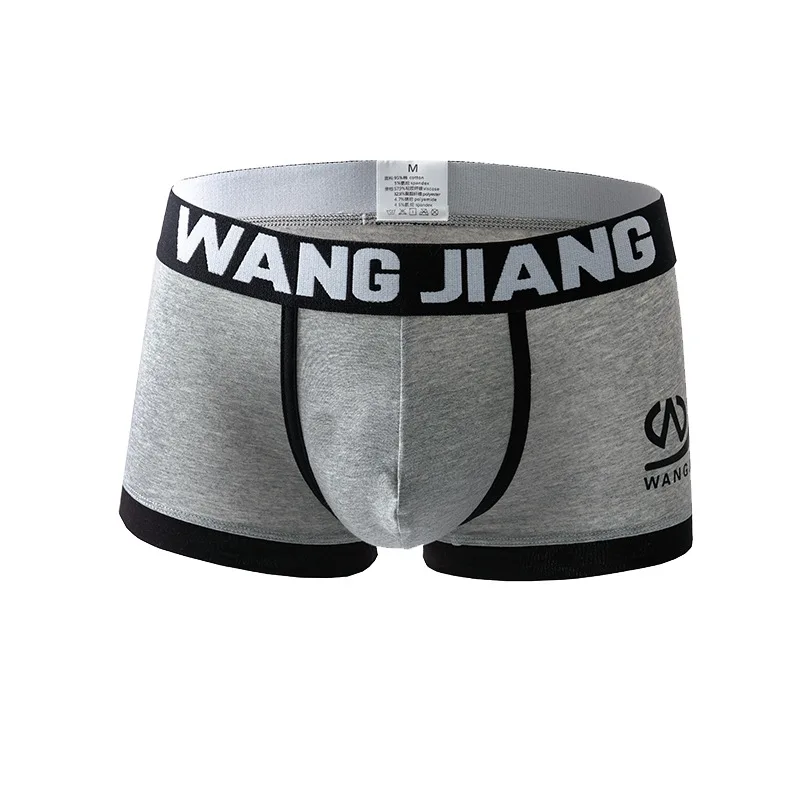 

Men's Panties Soft Breathable U Pouch Boxers Brief Ice Silk Underwear Shorts With Print Boxer Man Sexy Undrewear Slip Underpants
