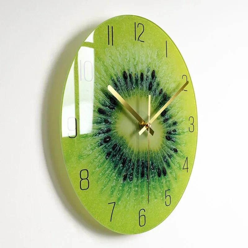 

Bedroom Glass Wall Clock Nordic Large Modern Kitchen Wall Clocks Thick Watches Novelty Living Room Watch Home Decor