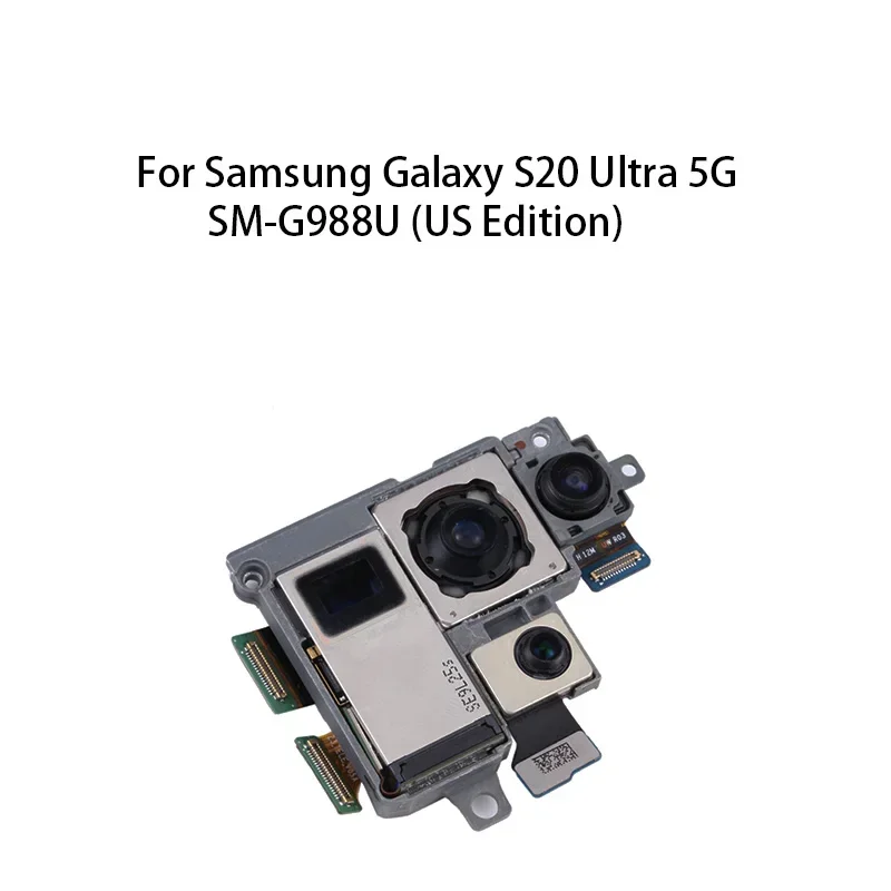 Задний большой основной модуль задней камеры гибкий кабель для Samsung Galaxy S20 ultra 5G