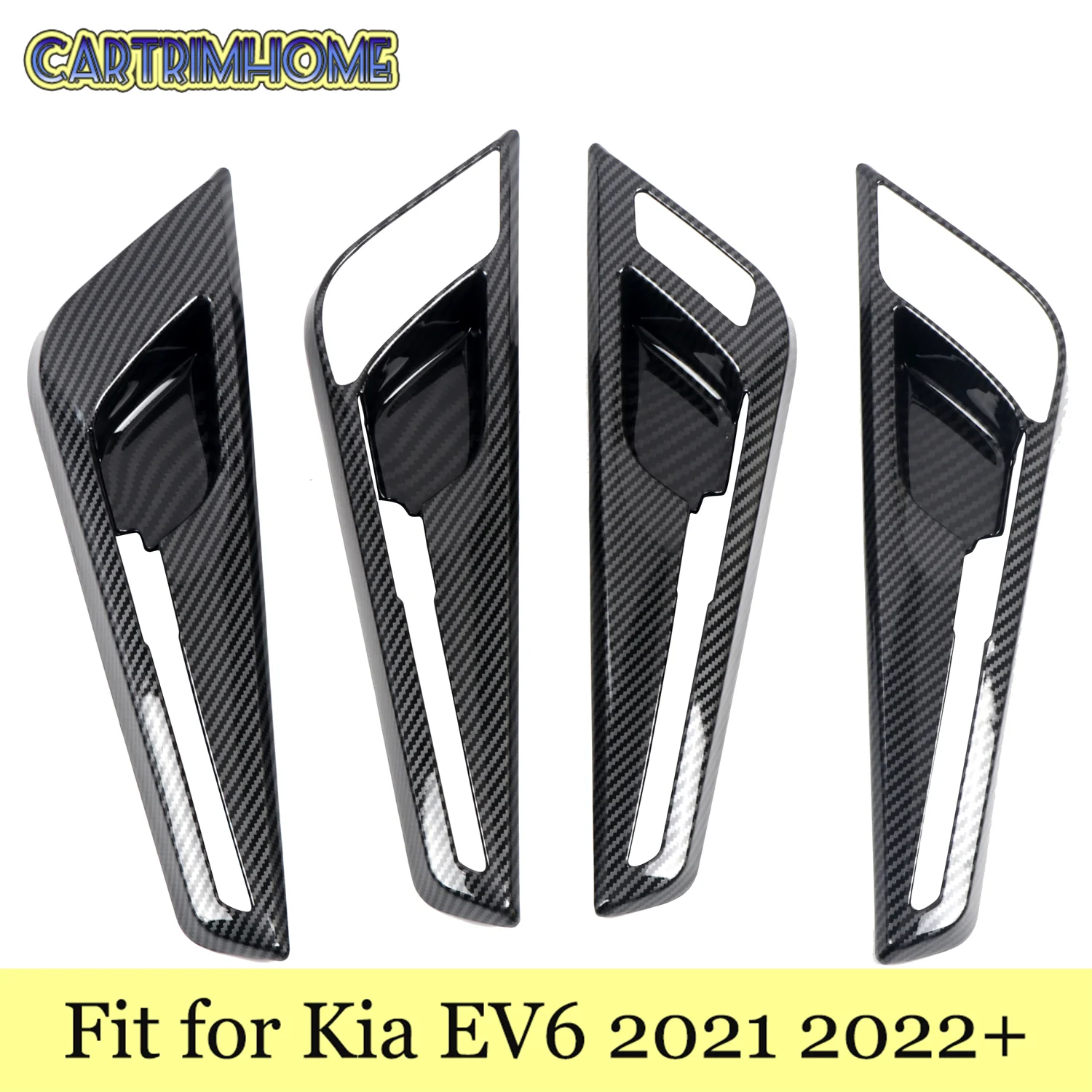 

Автомобильные товары, подходят для Kia EV6/ GT Line 2022 2023, аксессуары, защитная крышка кнопки переключателя фары, 1 шт., детали для интерьера