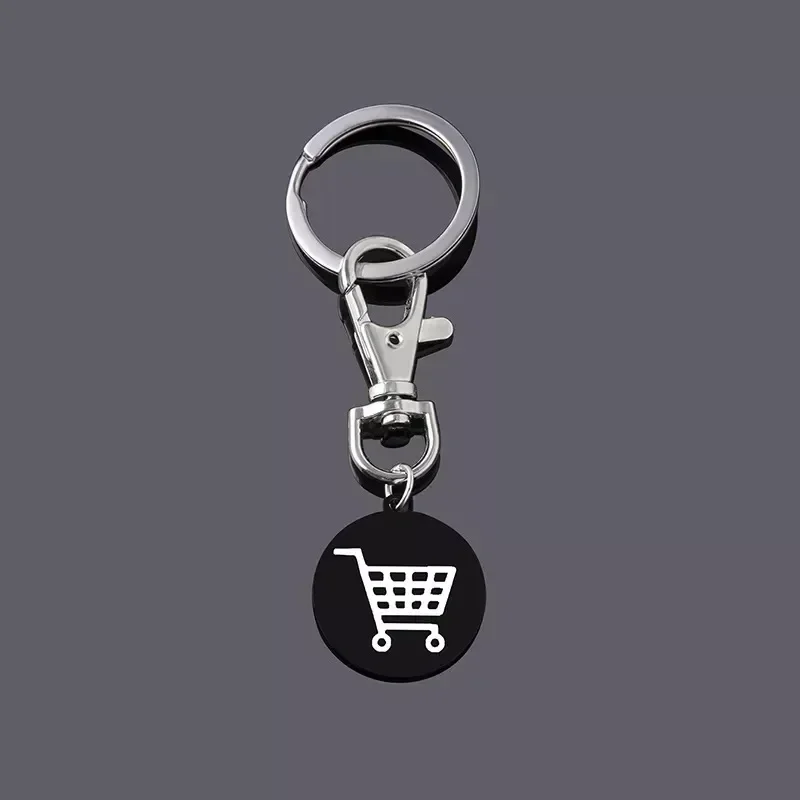 Брелок для ключей на колесиках с карабином