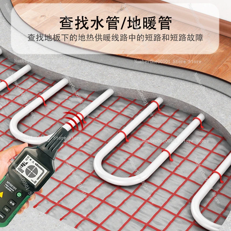 MS6818/MY6818 детектор неисправностей подземного кабеля тестер точки останова линии