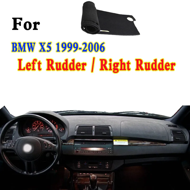 

For BMW X5 E53 1999-2006 Car Dashboard Mat Accsesories Anti-reflective Anti-slip Anti-dirty Pad Instrument Panel Cover