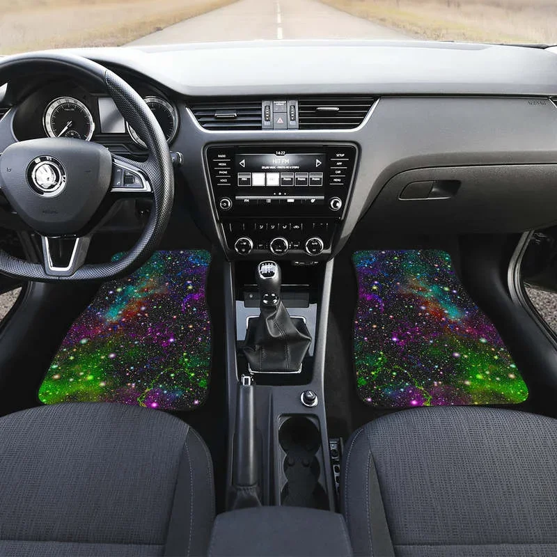 4 шт./комплект автомобильные коврики с абстрактным принтом