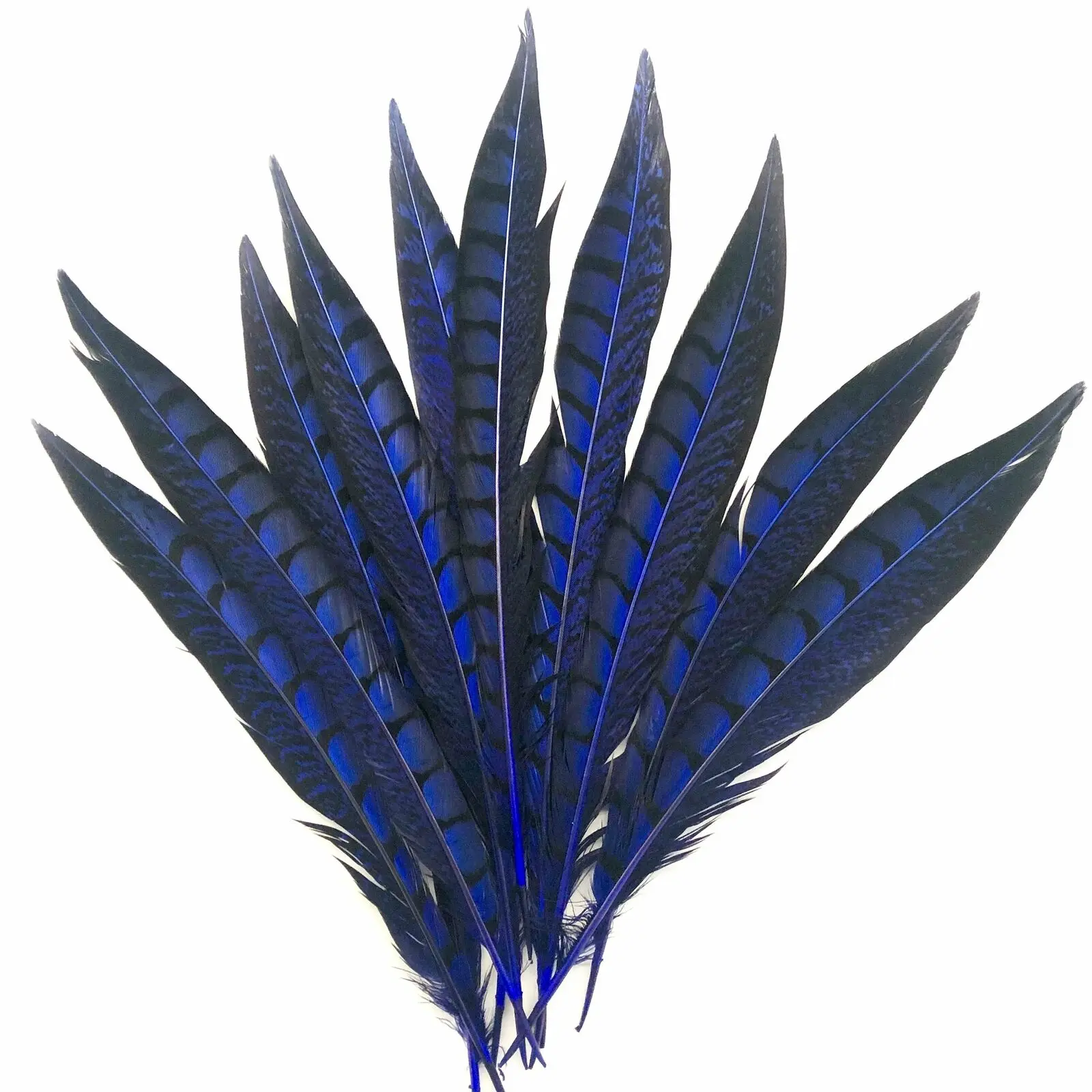 

100 шт., натуральные дамские фазаньи, 25-50 см, центральные перья для рукоделия, украшение для длинных перьев