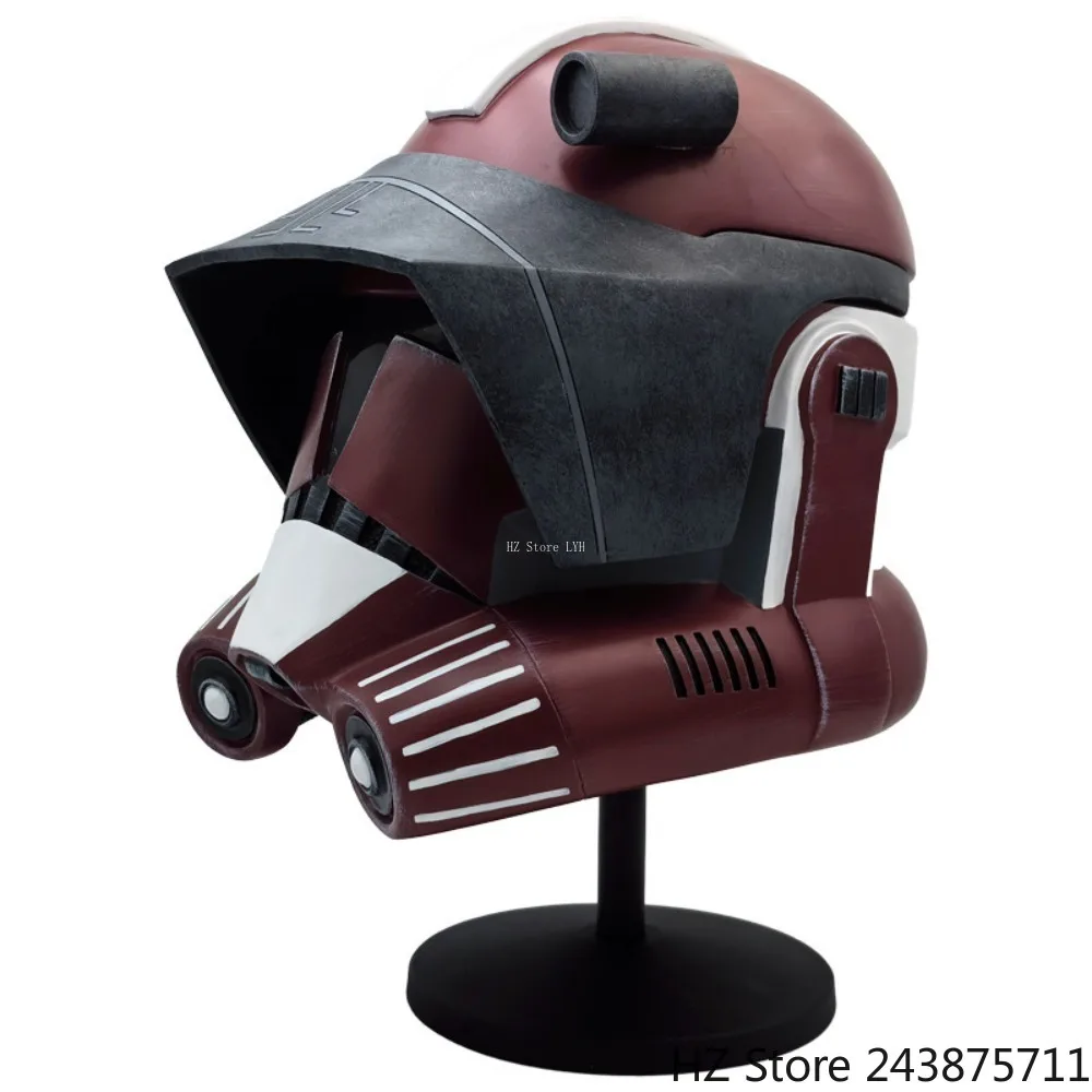Фото Звездный шлем wars SW Clone Arc Commander Fox Helmet Deluxe Хэллоуин Косплей Коллекционная опора Маска на всю голову TK047 №3