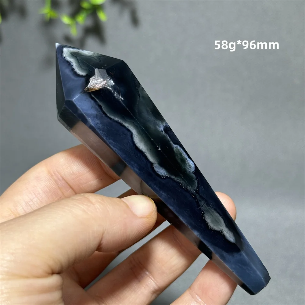 

Черный агат, наконечник, скипетр