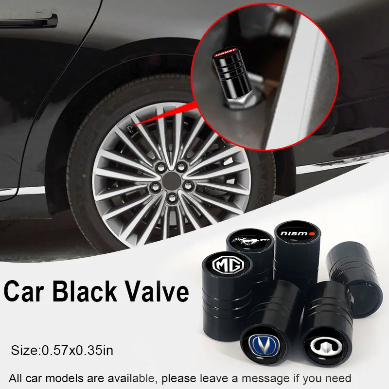 

4pcs Car Wheel Tire Valve Stem Caps Security Protection Stem for Fiat Albea Ducato 500 Doblo Grande Punto Uno Car Accessories