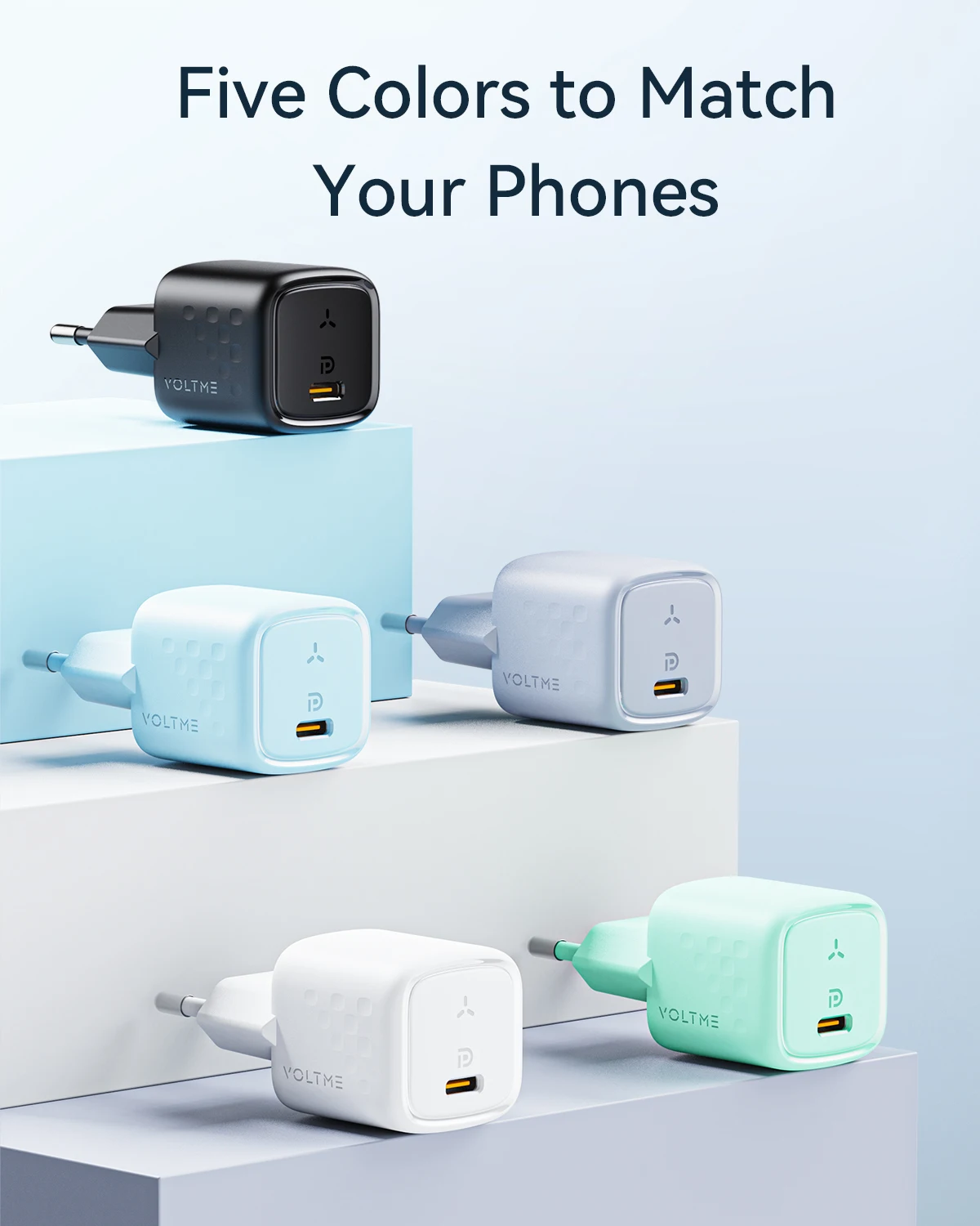VOLTME 20W PD Super Si USB C Charger Fast Charging For iPhone 13 Pro Max Support PPS AFC SCP FCP Quick Charge Phone Charger
