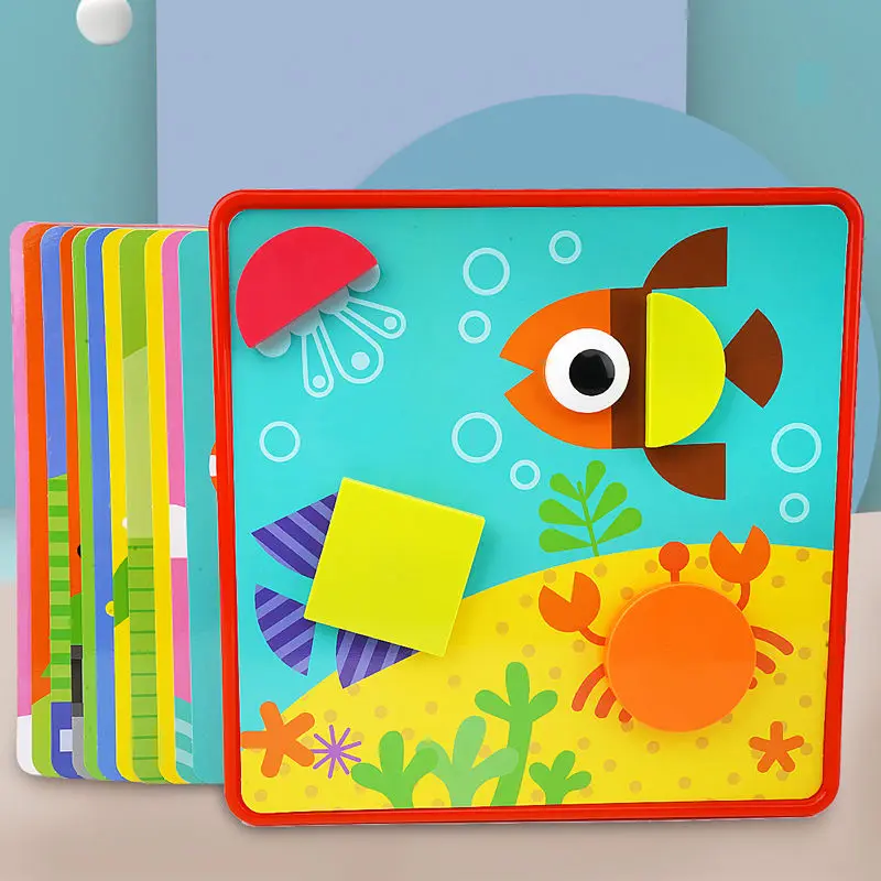 

Mushrooms Nails Kids Toy for Baby Montessori Materials Educational Toys for Children Creative Design Matching Blocks