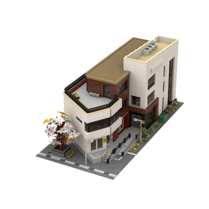 MOC-91348 Городское здание Ulsan Культурный центр Модель строительного блока 10338 PartsMOC