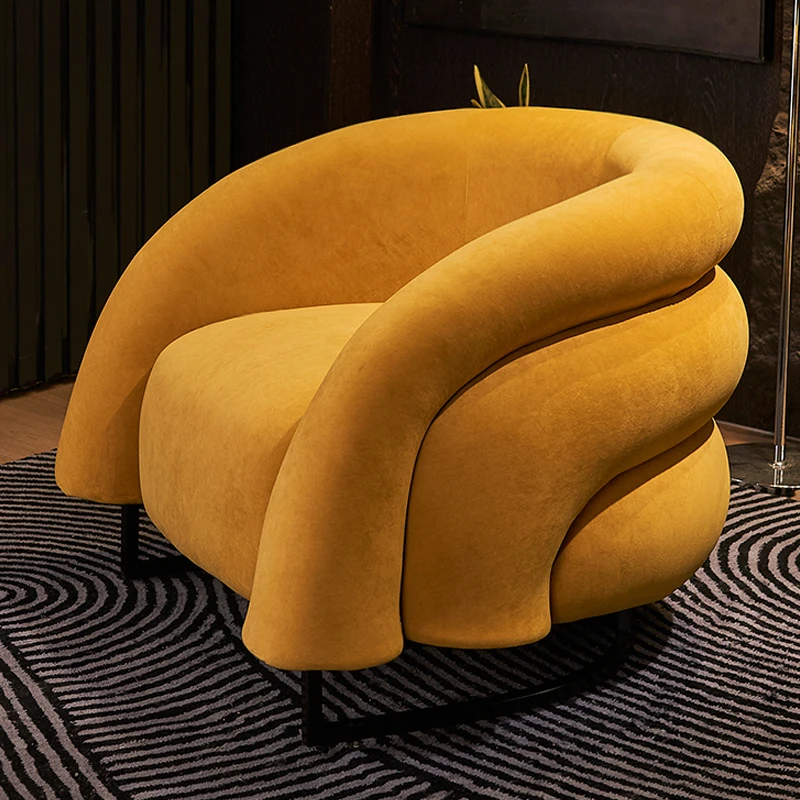 

Nordic Kids Yellow Chair Modern Student Party Living Room Recliner Chairs Chaise Cadeiras De Sala De Estar Bedroom Furniture