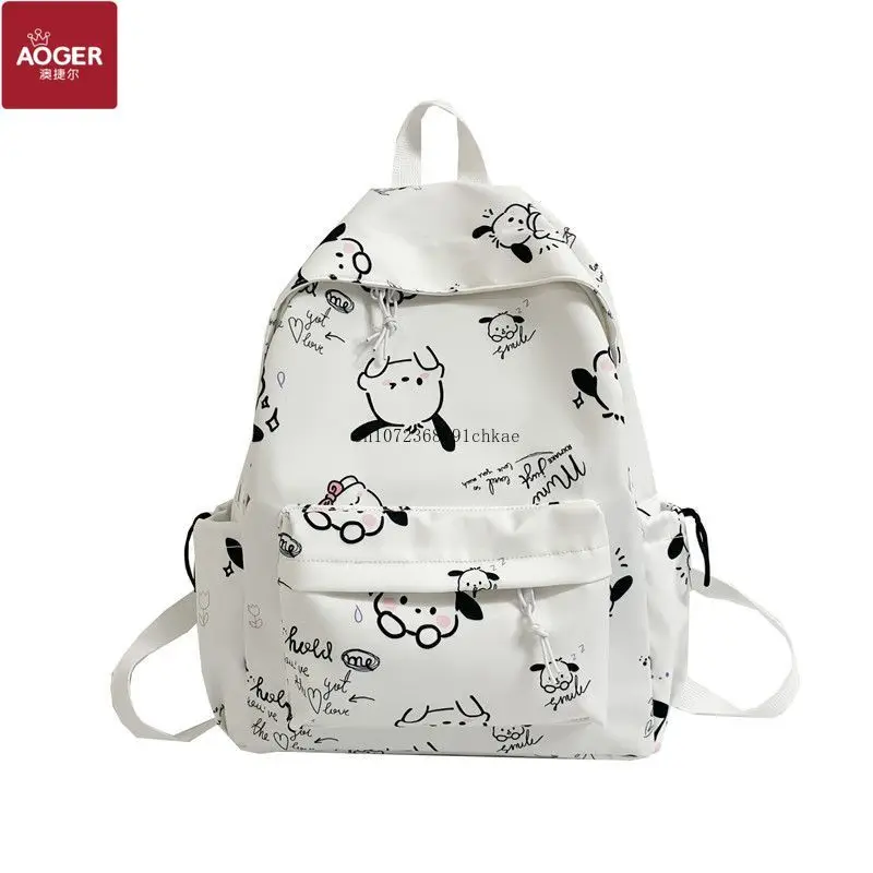 

Aoger Japanese Style Pacha Dog Girl's Schoolbag Junior High School Student Cute Sister Backpack Female High School Student