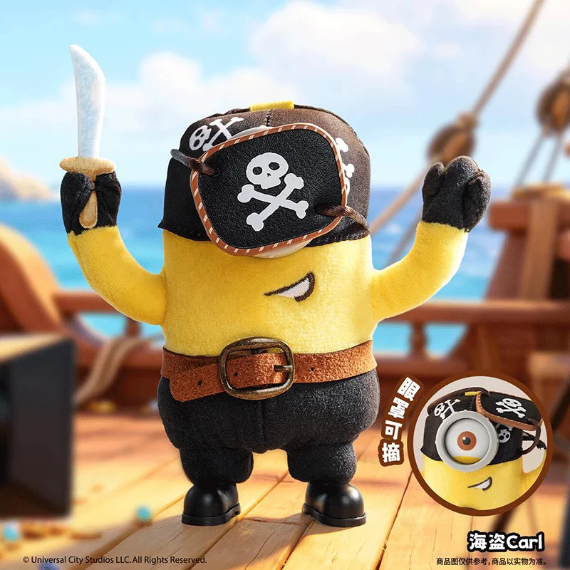 Фото В наличии: Оригинальные коллекционные фигурки 52TOYS Minion и Big Monster (серия Blind Box) — аниме-персонажи, модель для коллекции, праздничные игрушки, подарки №5