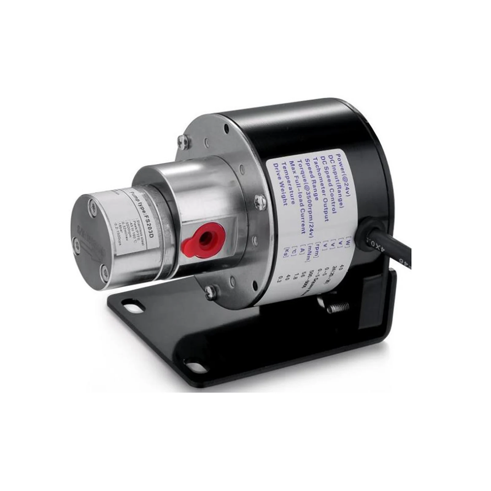 

Flowsmart FS203D, химический микро-Шестеренчатый насос 24 В постоянного тока, Маленький Химический фотонасос