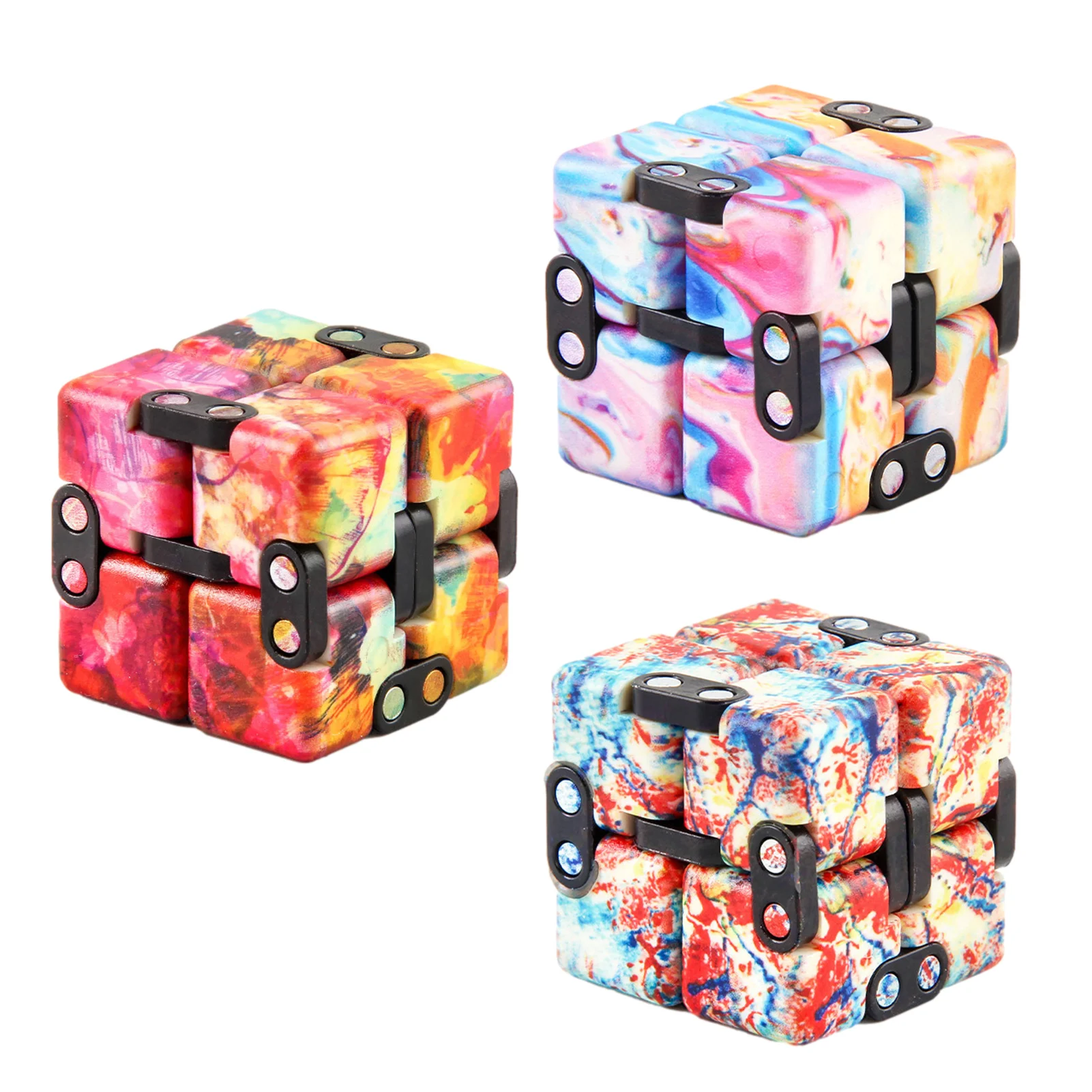 

Cube Fidget Toy Hand-Held Relaxing Puzzle Cube Toy for Kid Adults