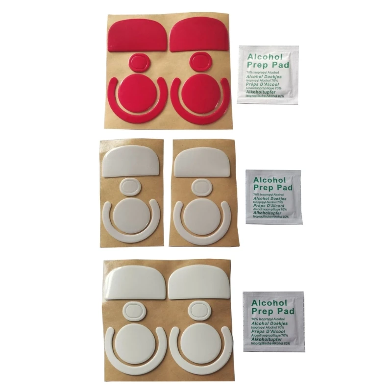 

2 комплекта наклеек для ножек мыши для Logitech G Pro X Superlight изогнутый край H8WD