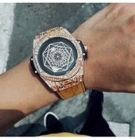 hip hop diamond watch men sport unique mens watches top brand luxury rose gold military clock relogio masculino zegarek meski