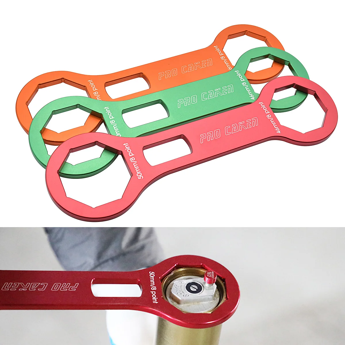 

Motorcycle CNC Fork Cap Wrench Tool For KTM EXC-F SX-F XCF XCF-W 250 350 450 Six Days For HUSQVARNA FC FE FS CRF 150R 250R 450R