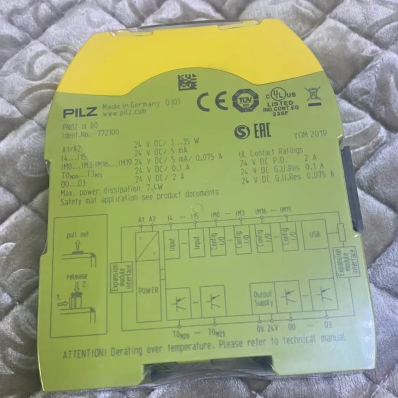 Новое и оригинальное реле безопасности Pi lz 772100 PNOZ m B0