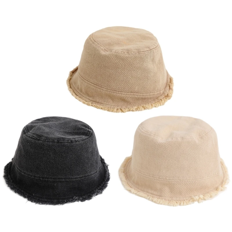

Bucket Hat Fisherman Hat Kid Protections Cap Wide Brim for 3-8Y Boys Girls