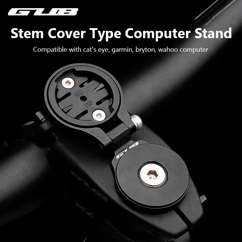 

GUB 639 Bike Computer Stem Top Cap Mount Holder Stopwatch Speedometer Support Stand for Garmin Edge Wahoo Bryton Cateye