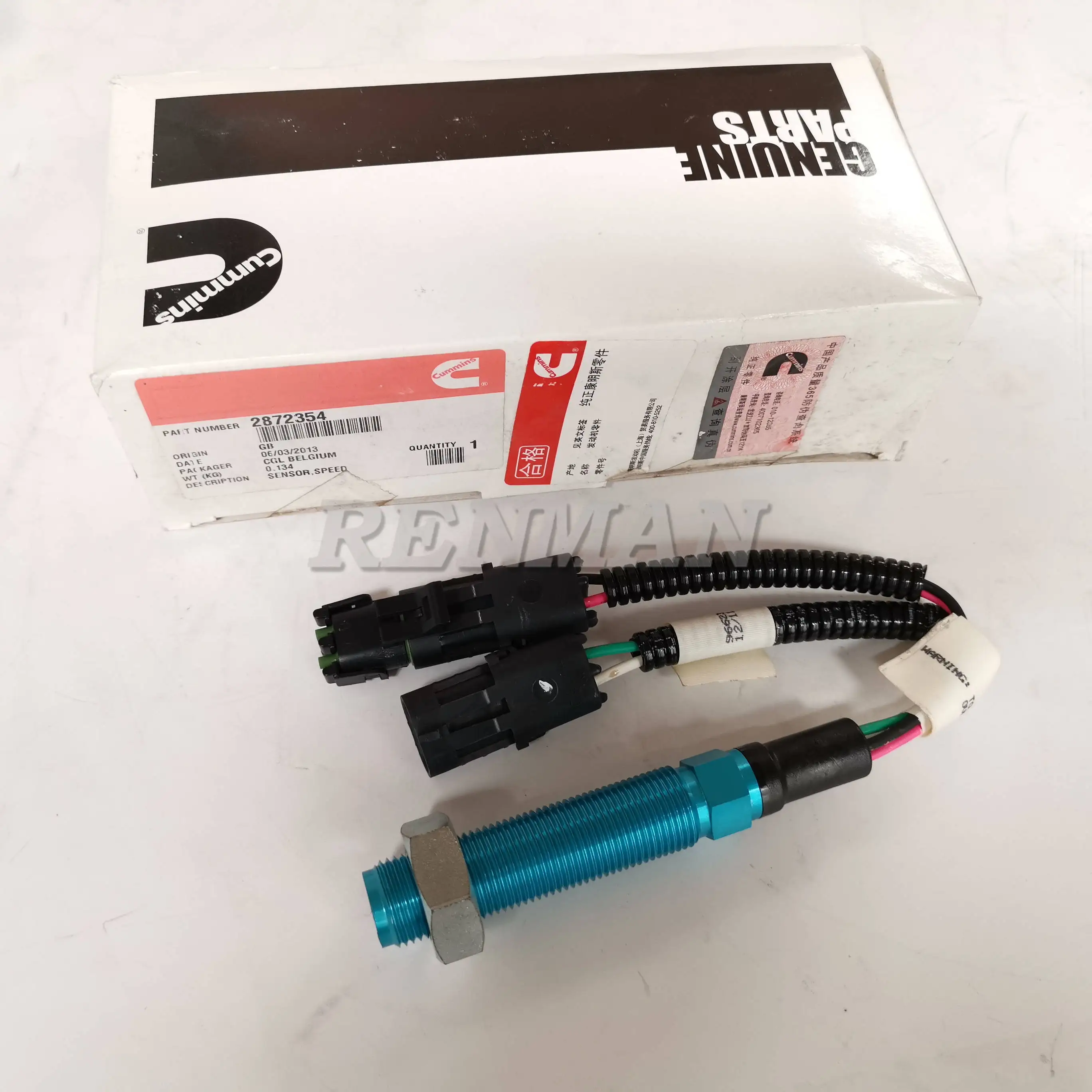 

Маховик двигателя Cummins ISM11 QSM11 датчик скорости 2872354 3079604 4327234