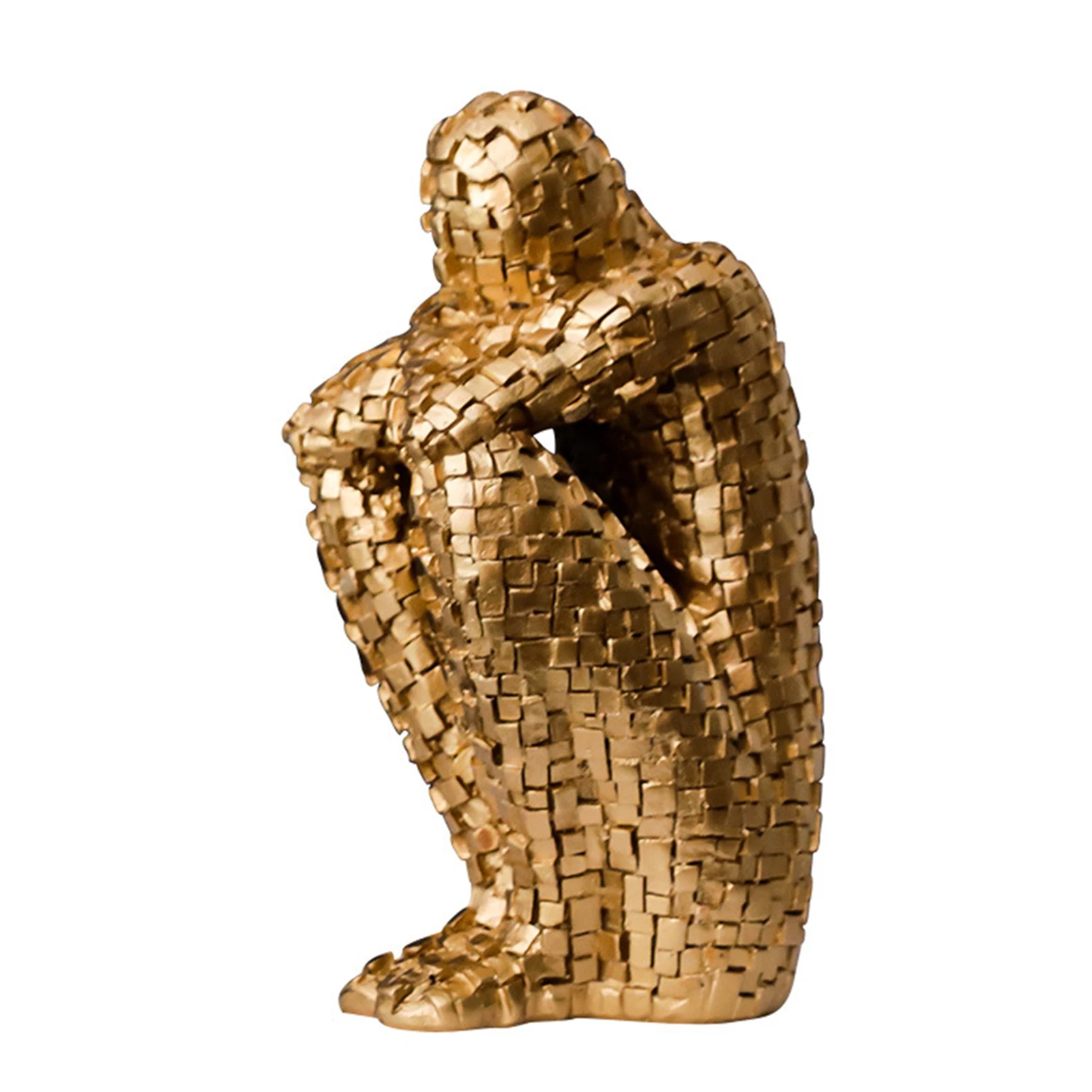 

Home Decor Desktop Gift Bookend Art Craft Ornament Sculpture Collection Handcrafted Figurine Freestanding Resin Character Statue