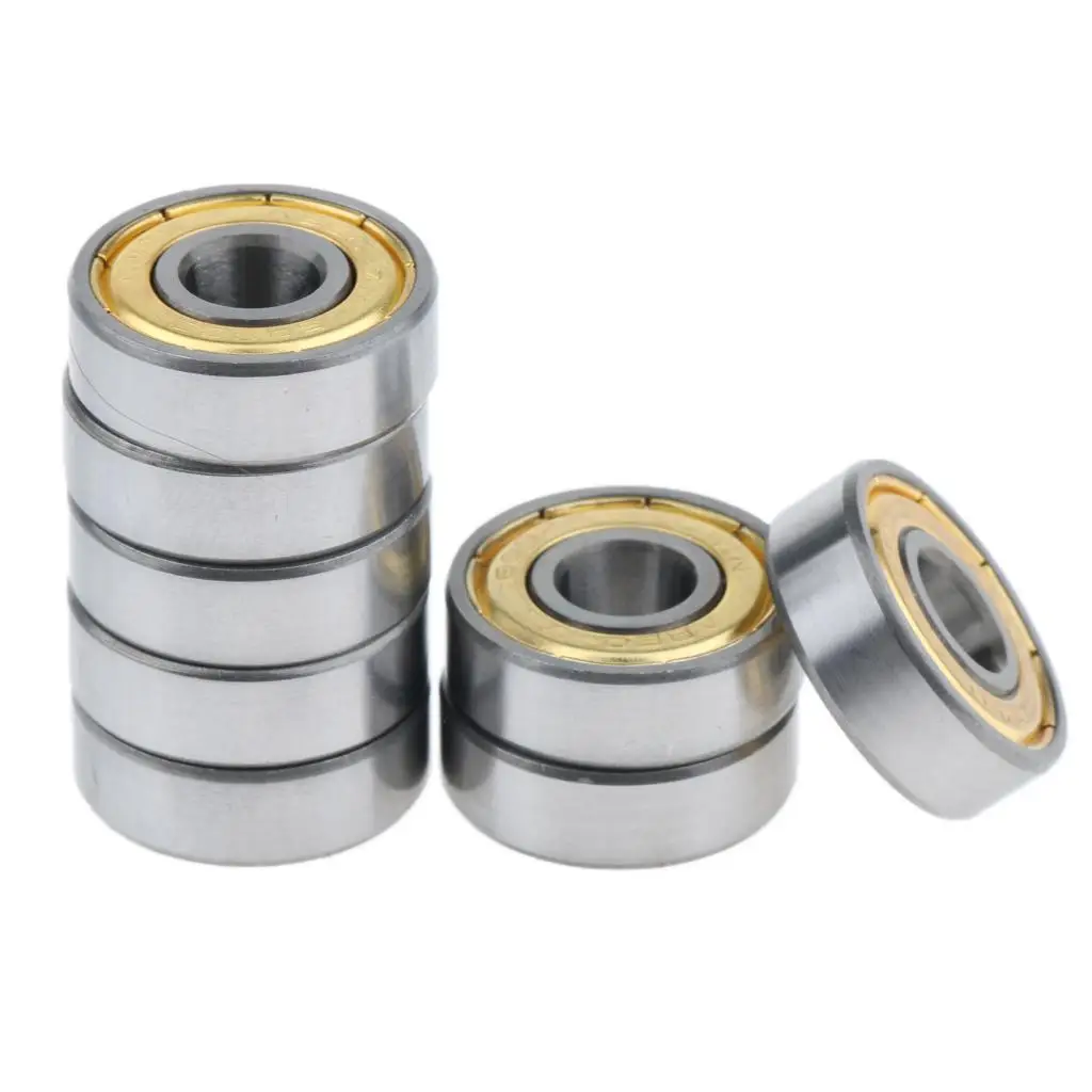 

8 Pieces Skateboard Scooter Roller Skate Bearings Replacement 8mmx22mmx7mm