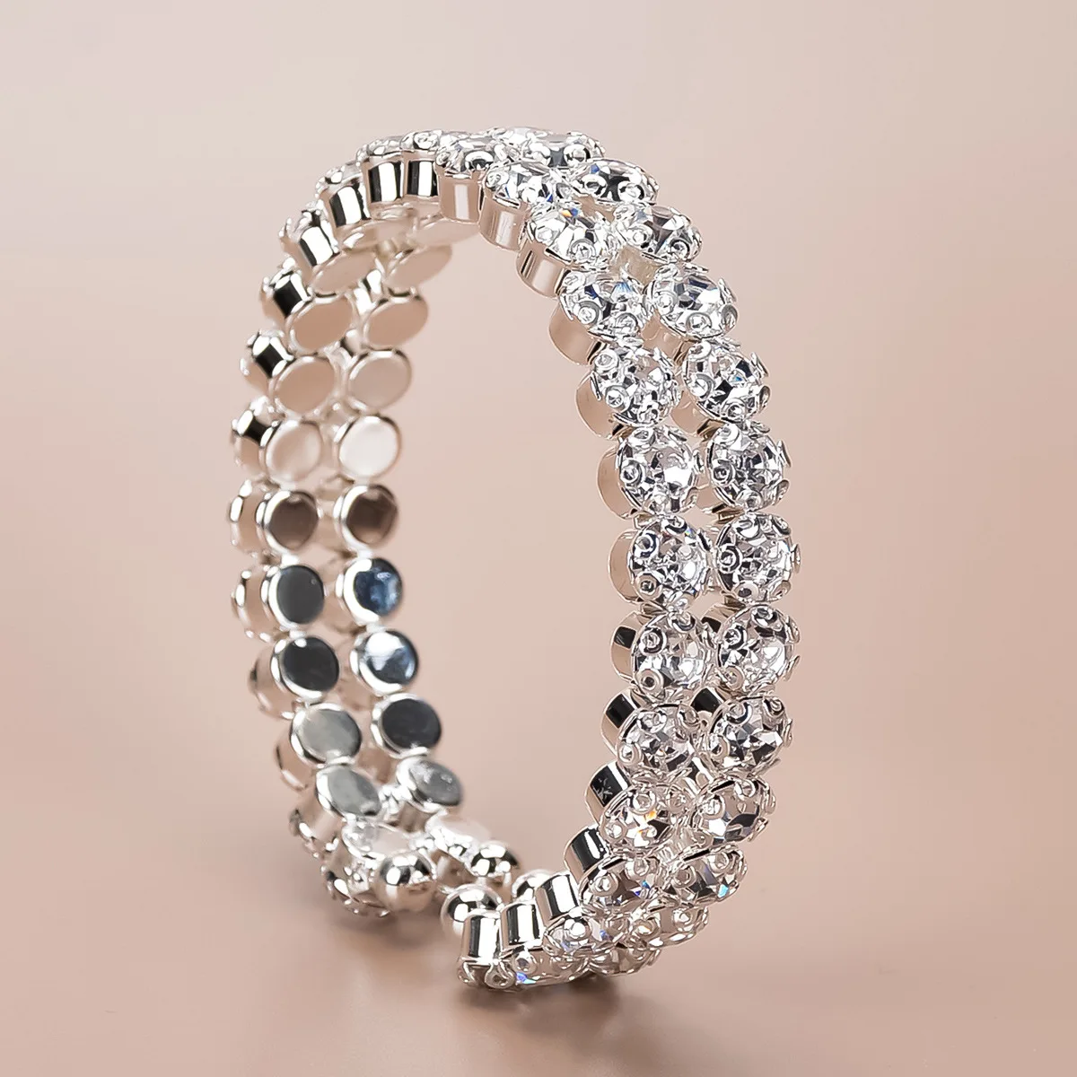 

Женский разноцветный двусторонний браслет, разноцветный Универсальный Открытый браслет из циркония, лето 2023