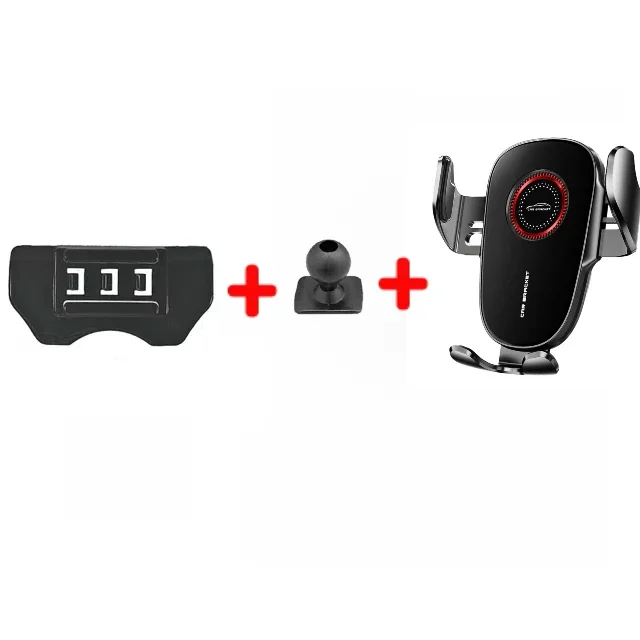 

Magnetic Car Phone Holder 15W Wireless Charging Phone Stand MagSafe Base For Mercedes Benz S400 S450 S500 S600 W222 2014-2020