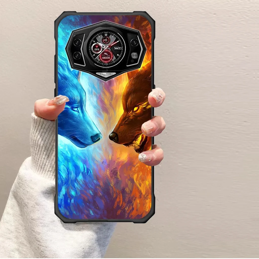 Силиконовые чехлы из ТПУ мультяшный мягкий чехол для телефона Doogee S98 Pro S 98Pro