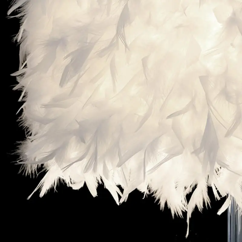 

Children's Tree Feather Lampshade Table Lamp Bedroom Bedside Lighting Decor Light Power Desk Lamp Night Light Wedding