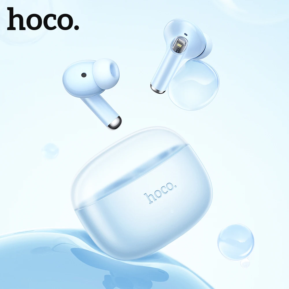 HOCO EQ12 TWS Беспроводные наушники Bluetooth с сенсорным управлением для звонков