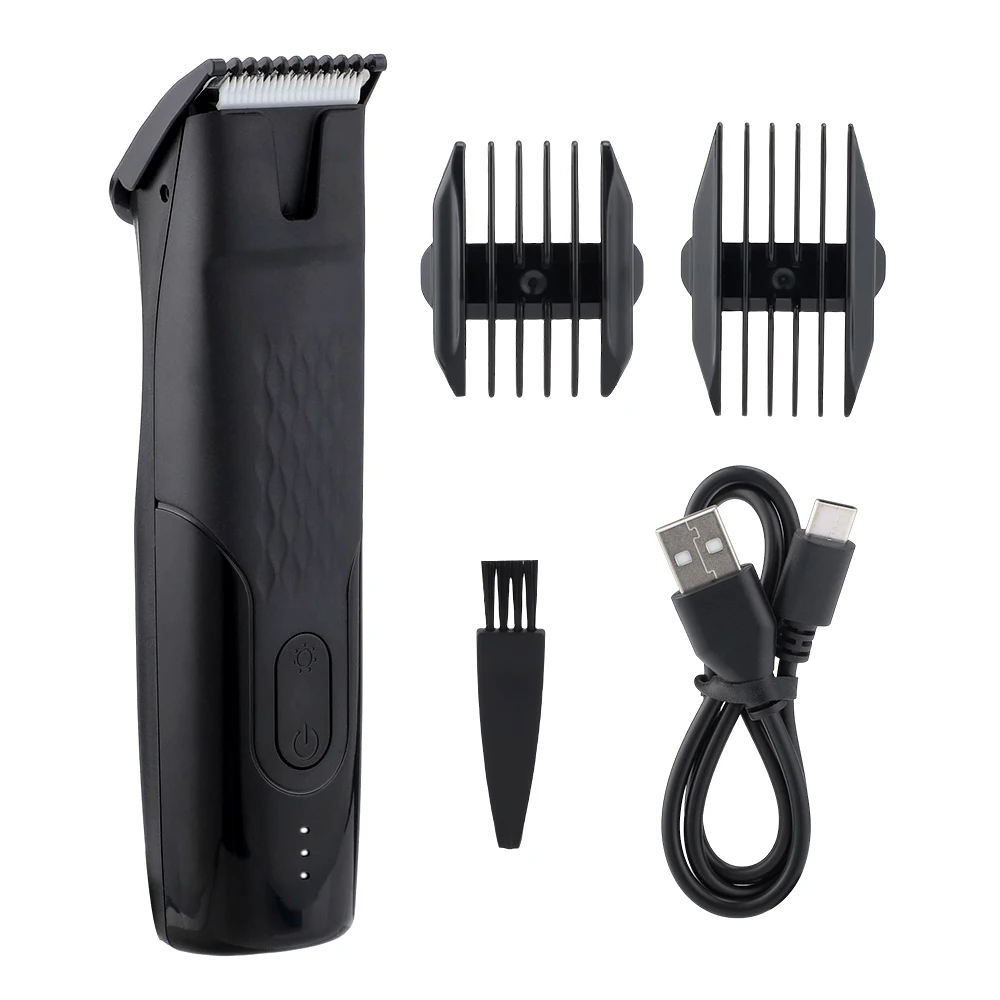 

Men's Electric Shaver Groin Hair Beard Trimmer Cutting Machine Rechargeable Razor Clipper for Men Sensitive Areas Hair Shaving