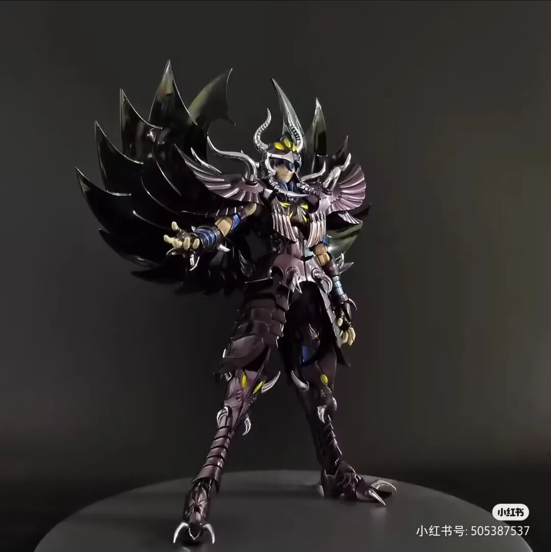 

Bandai Original Saint Seiya Figure Spot Cloth Myth Garuda Aiacos Pvc Metal Armor Anime Model Toys Birthday Gift