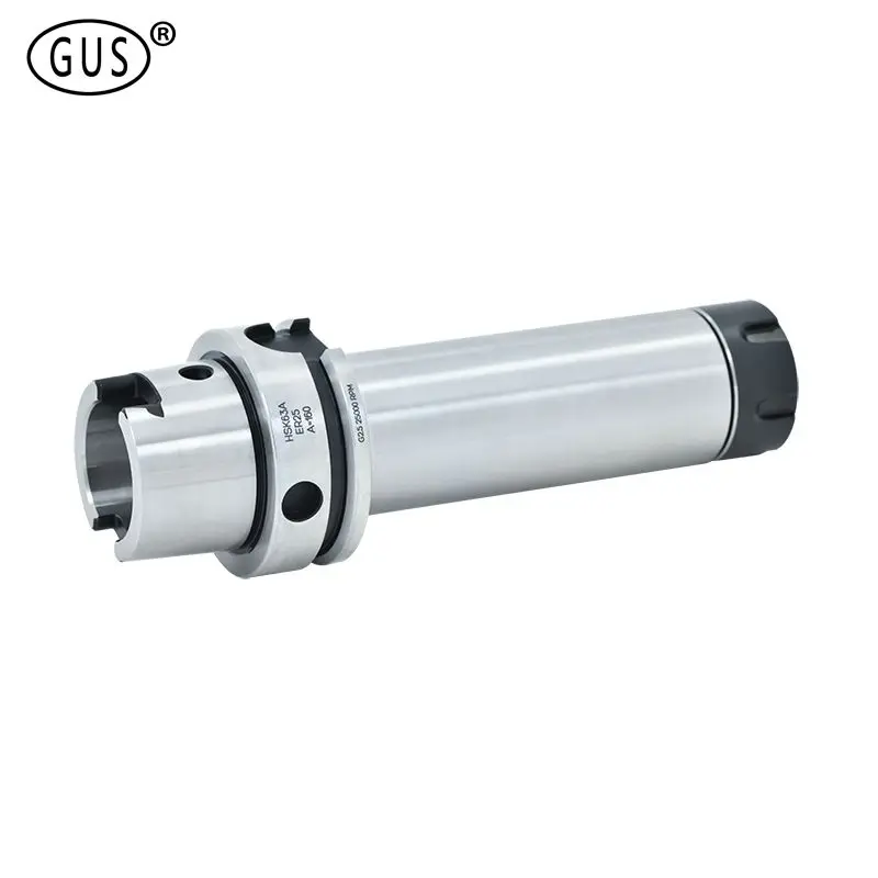 

GUS hsk63a spindle Tool Holder high speed HSK63A ER16 ER20 ER25 ER30 Spring collet chuck CNC Center Machining metal lathe tools