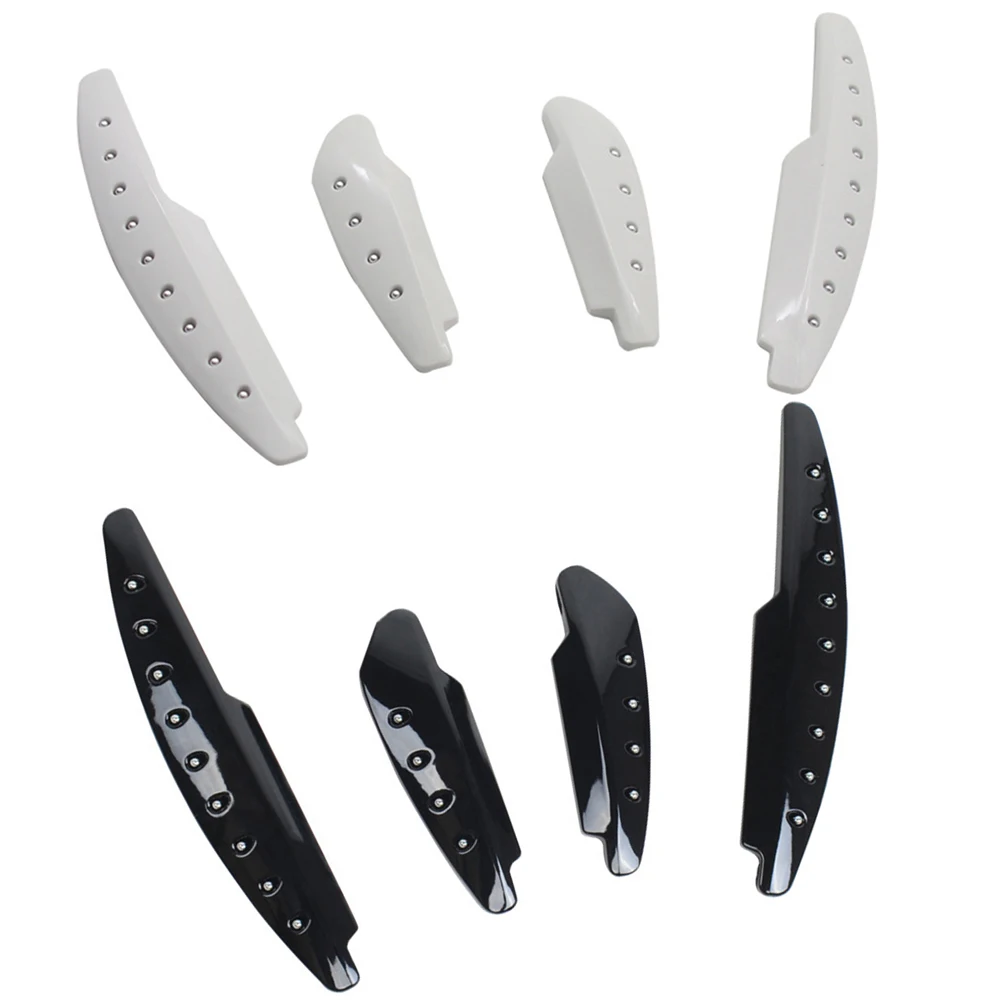 

4pcs Car Door Edge Anti-collision Bar Stickers Silicone Car Side Protection Guards Rear View Mirror Cover Protection Strip